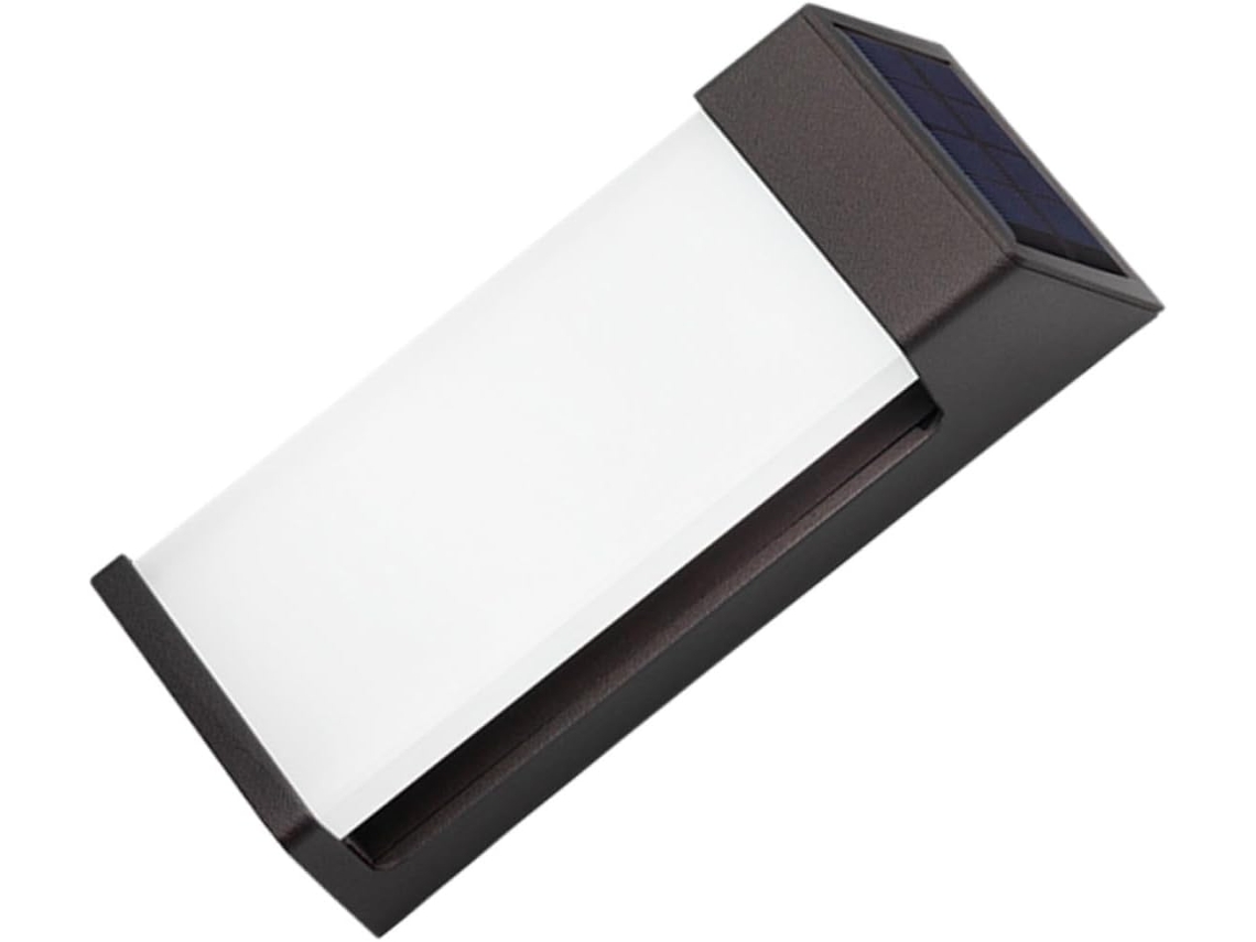 Aplique solar de pared para jardín, con sensor, para decorar patios y caminos por la noche, de Gokoco