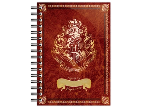 Cuaderno A5 Hogwarts HARRY POTTER