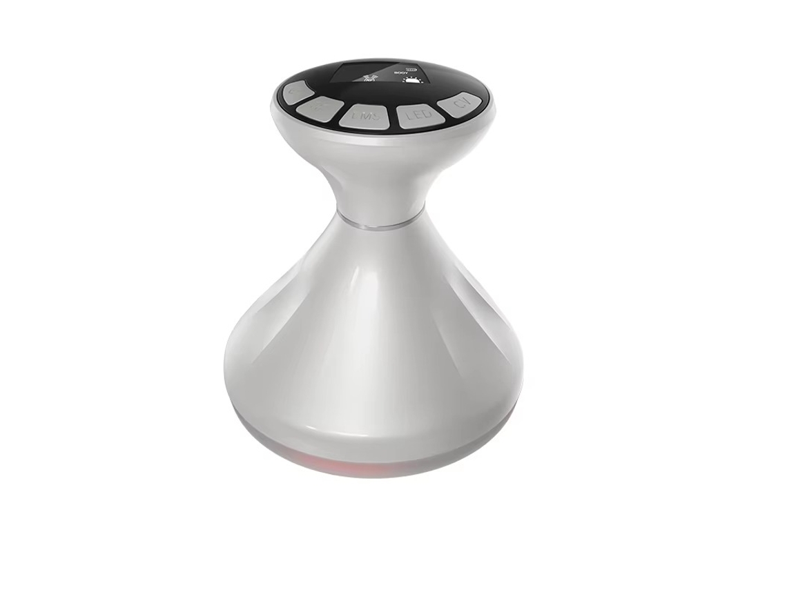 Dispositivo de Belleza Reafirmante con LED y Fotones, Masajeador Ultrasónico 4D para Quemar Grasa.