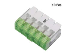 Yncm2026-10pcs Conectores De Cable Rápido Compacto Awg24-14 Push In Terminal Bloque Conductor (5p)