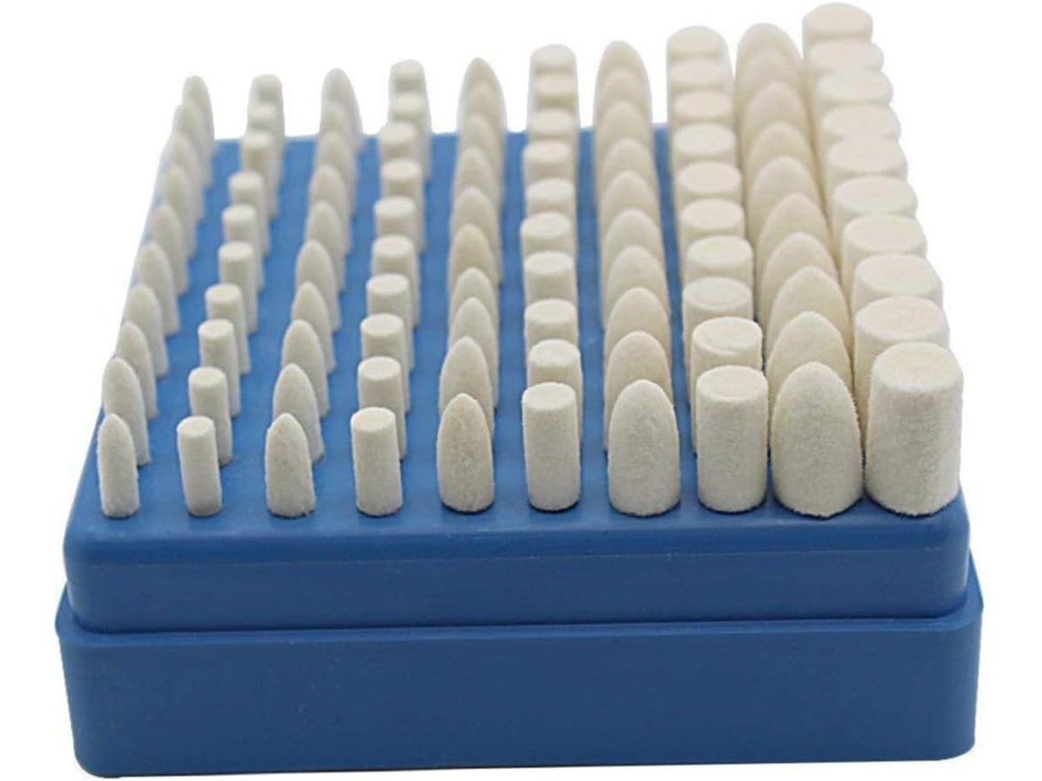 Juego De 100 Piezas Ruedas Lana Pulido Adecuados Sus