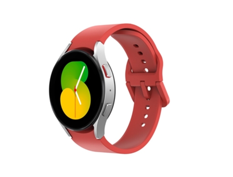 Correa de Silicona para Samsung Galaxy Watch 5 40mm/44mm/5 Pro 45mm/Watch4 40mm/44mm - tinto