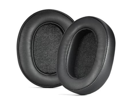 1 par de almofadas de ouvido pretas para Sony INZONE H5 Red de fútbol + viscoelástica