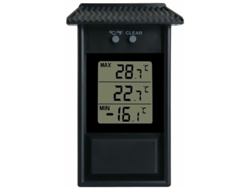 Termómetro Digital Para Invernadero Impermeable -20~50°c, Montaje En Pared