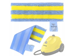 Paño de microfibra Easyfix – Alta absorción | Comparación con las limpiadoras a vapor Karcher SC | Fijación con velcro