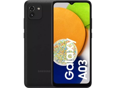 Smartphone SAMSUNG A03 (6.5'' - 4 GB - 64 GB - Negro)