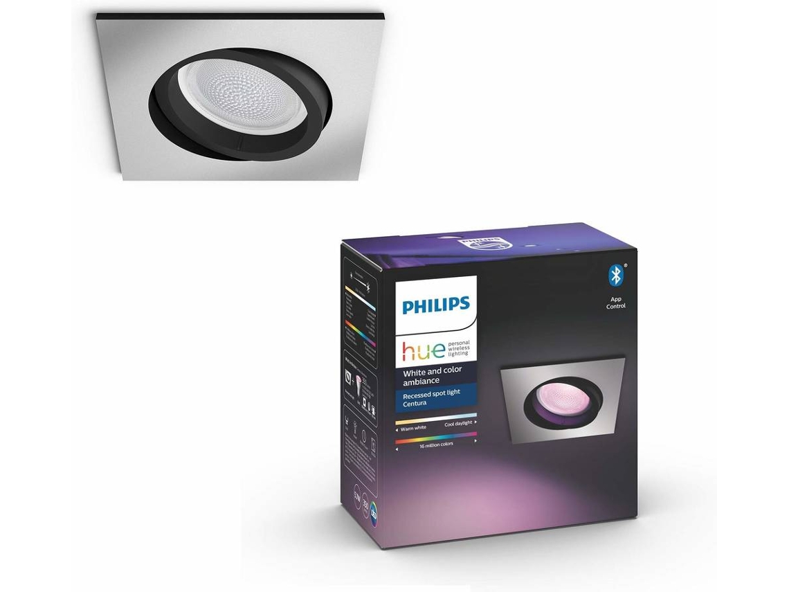 FOCO ENCASTRÁVEL CINZA CENTURA PHILIPS