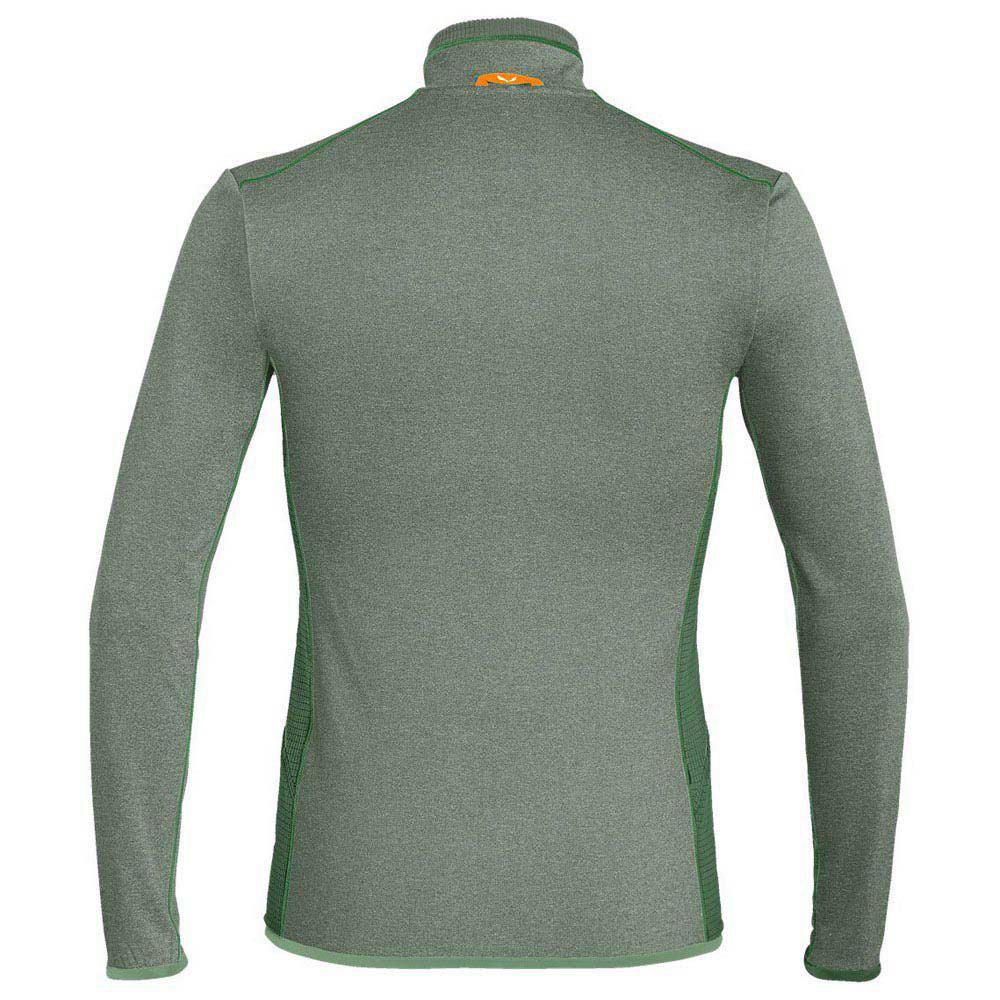 Puez Hybrid Pl fz chaqueta de forro polar para hombre abrigo salewa lite verde montaña