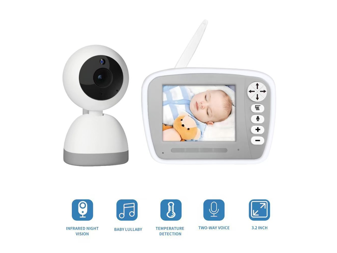 Monitor de bebé Ohpa Jlt D302 blanco