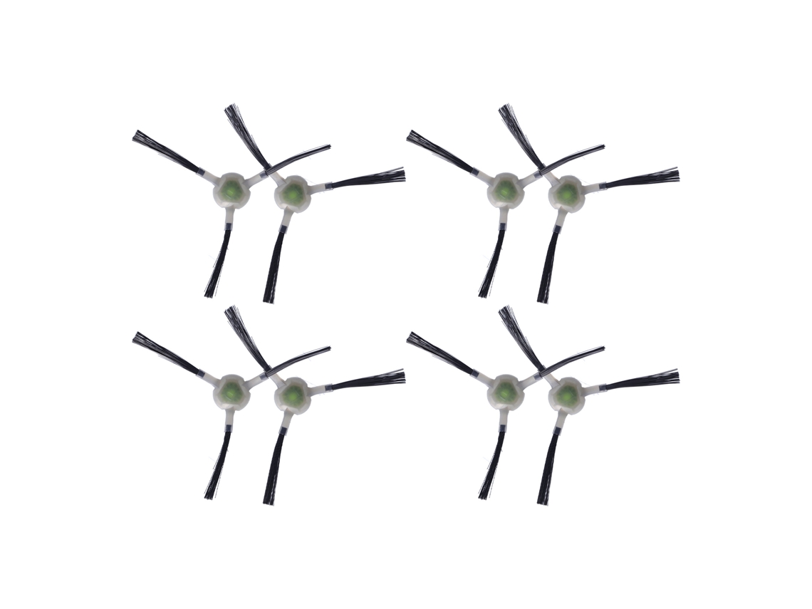 8 Cepillos Laterales De Repuesto Para Aspiradora Robot Lefant M210, M210s, M210b Y M213.