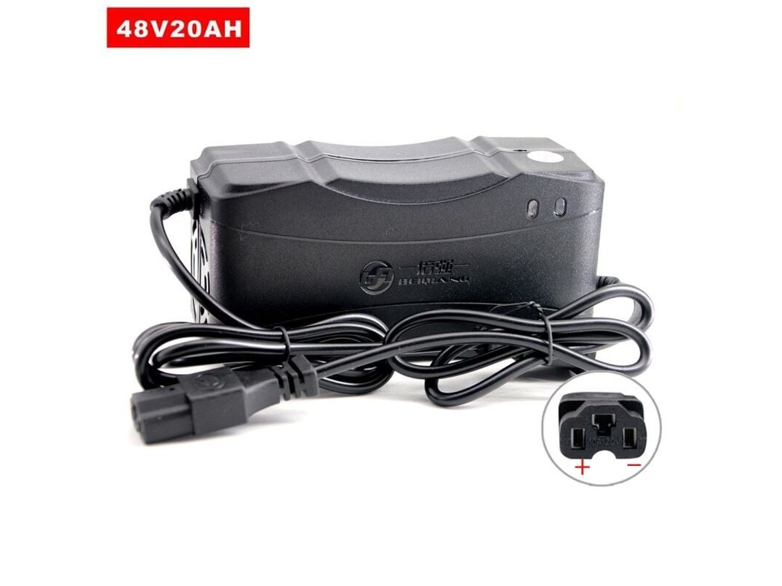Cargador de Batería de Plomo 48V 20Ah para Scooter / Bicicleta Eléctrica E-Bike SIN MARCA