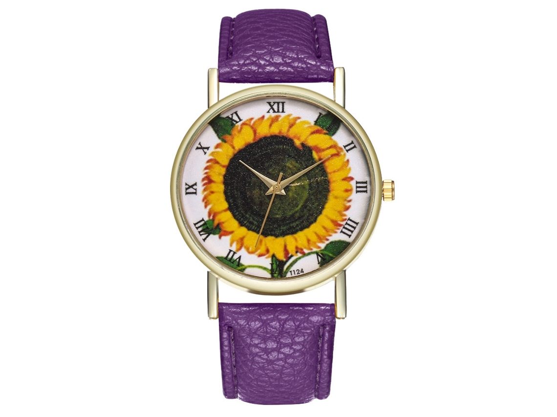 Reloj de pulsera de silicona para mujer, estilo casual, esfera redonda, cuarzo azul.