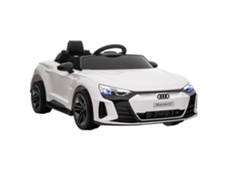 Coche Eléctrico Infantil Niños 3-5 Años Mando Suspensión Claxon Blanco Negro