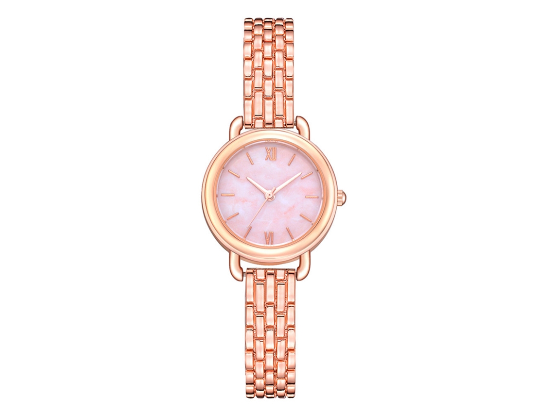 Relógio De Pulso Feminino Lvpai De Lazer Comercial Roman Escala Analógico Quartzo Com Pulseira De Liga