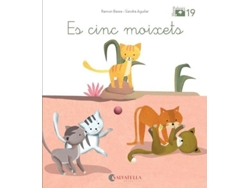 Libro De Mica En Mica V.I.B. 19: Es Cinc Moixets (Lligada) (X,Ix,Yx,Ig) de Ramon Bassa I Martín (Catalán)