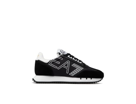 Zapatillas de Hombre EA7 EMPORIO ARMANI Snk Nylon+Cow Suede+ Negro (Talla: 42)