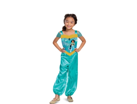 Disfraz de Niña LIRAGRAM ESPAÑA Básico De Princesa Jasmine (7 - 8 años)