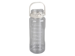 Botella De Agua Grande De 2000 Ml Con Pajita, 2 Métodos Para Beber, Báscula Transparente De Pc Pp Para Uso En El Gimnasio.