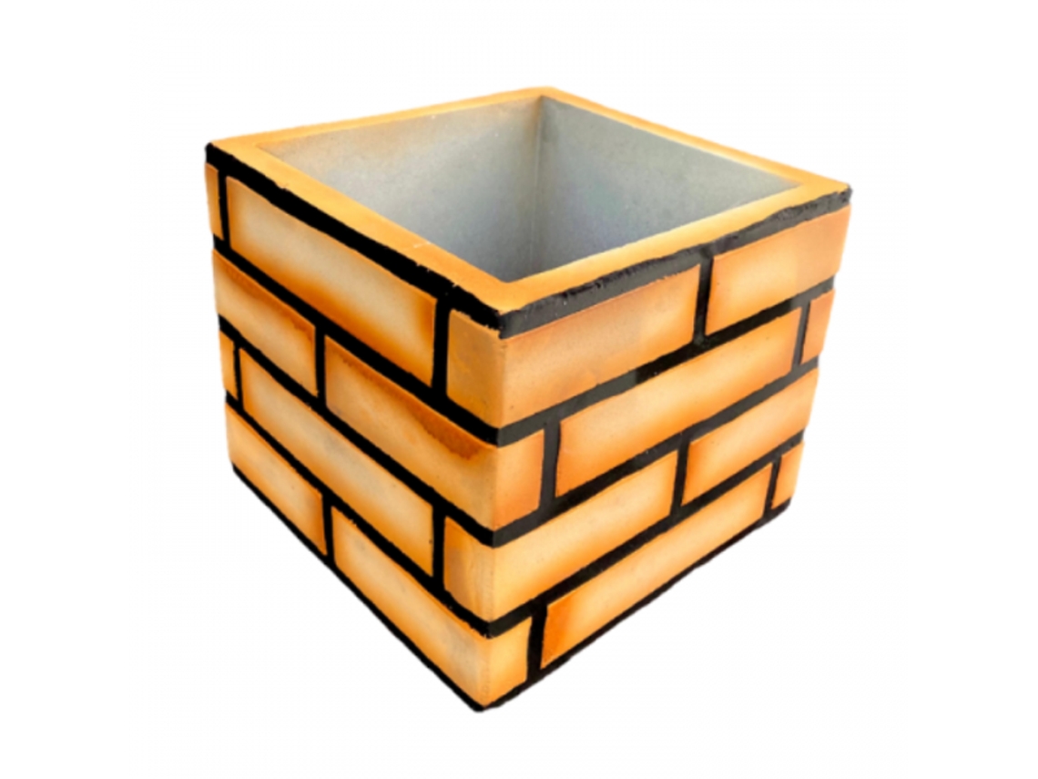 Barbacoa desagüe modelo BRICK - 31x31x26cm ARTICIMENTOS