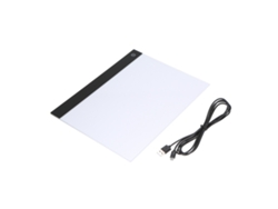 Tablero De Luz Led A4 Con 3 Niveles De Brillo Ajustables Para Dibujar, Calcar Y Pintar.