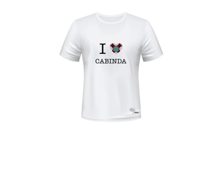 Camiseta Unisex MESSU Love Cabinda (L)