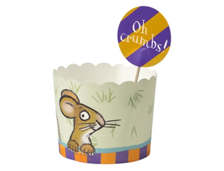 Accesorio SMIFFY'S Pacote De 8 Recipientes De Bolo y Toppers Da The Gruffalo