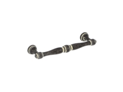Tirador para muebles HARDWAREXCHANGE de Zamac con distancia entre centros de 96 mm, juego de 6 unidades.
