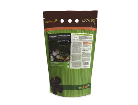 CULTIVERS Abono Bonsái Ecológico 5 kg 100% Orgánico y Natural, Granulado de Liberación Lenta con NPK 8-1-5+74% M.O y Ác. Húmicos