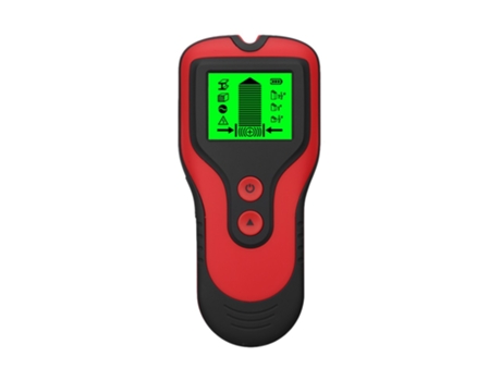 Escáner de pared con sensor de buscador de vigas 3 en 1 Detector de metales/voltaje/postes con pantalla LCD para detección de postes metálicos de a...