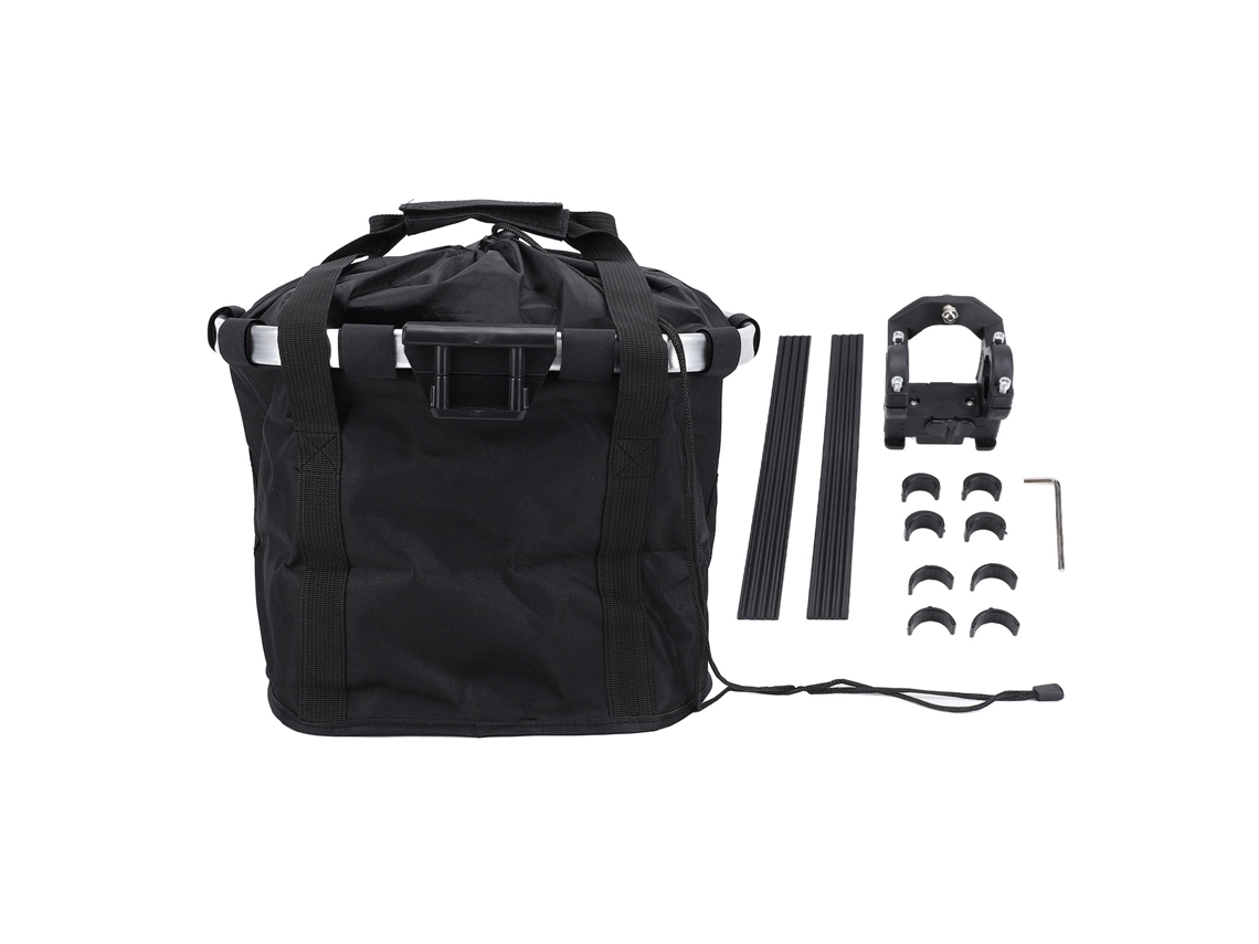 Cesta Delantera Para Bicicleta Con Revestimiento Impermeable, Gran Capacidad, Soporte Portátil Para Manillar, Almacenamiento