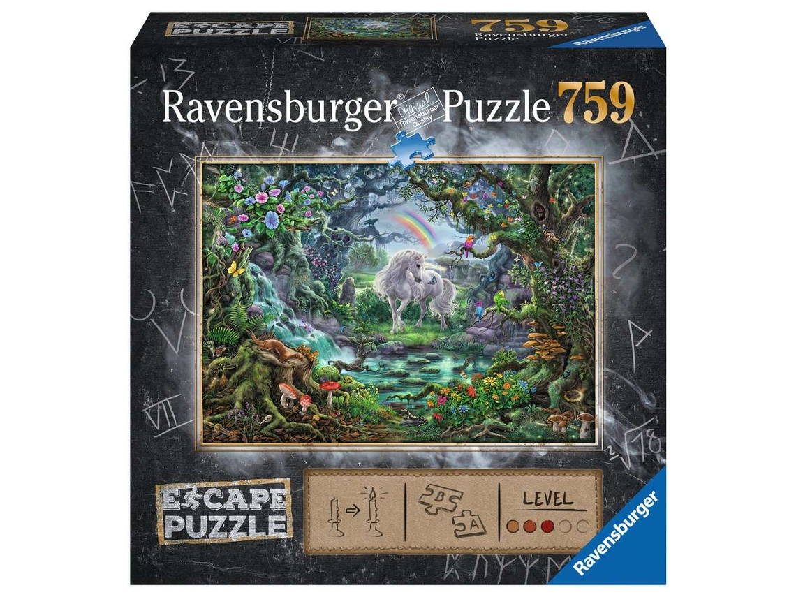 Puzzle RAVENSBURGER (Cartón - Negro - 70 x 50 cm)