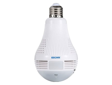 Cámara IP con lámpara LED de 360 grados ESCAM QP136
