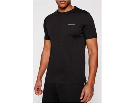 Camiseta UHLSPORT para Hombre Negro (Tam: L)