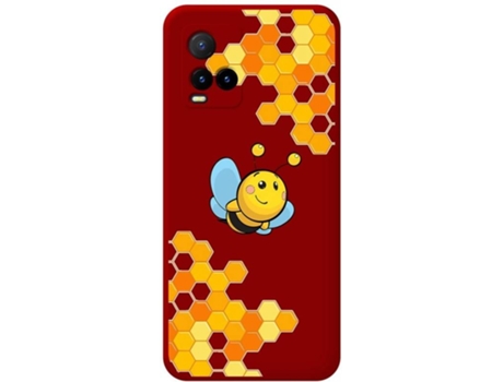 Carcasa Vivo Y21s / Y33s TUMUNDOSMARTPHONE Abeja Rojo
