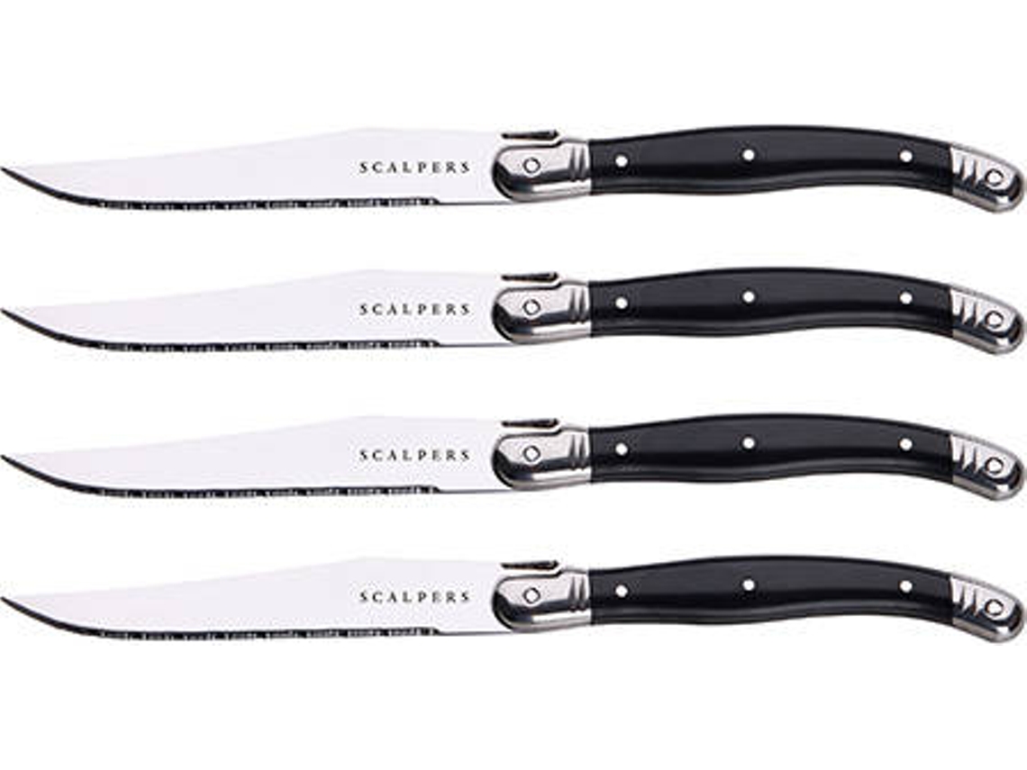Juego De Cuchillos de Cocina De Mesa SCALPERS (4 Piezas - Abs)