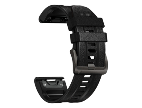 Pulsera TPU para Garmin Fenix7/6/5 22mm INF -Negro