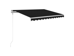 Maison Exclusive - Toldo Retráctil Automático Gris Antracita 300x250 Cm