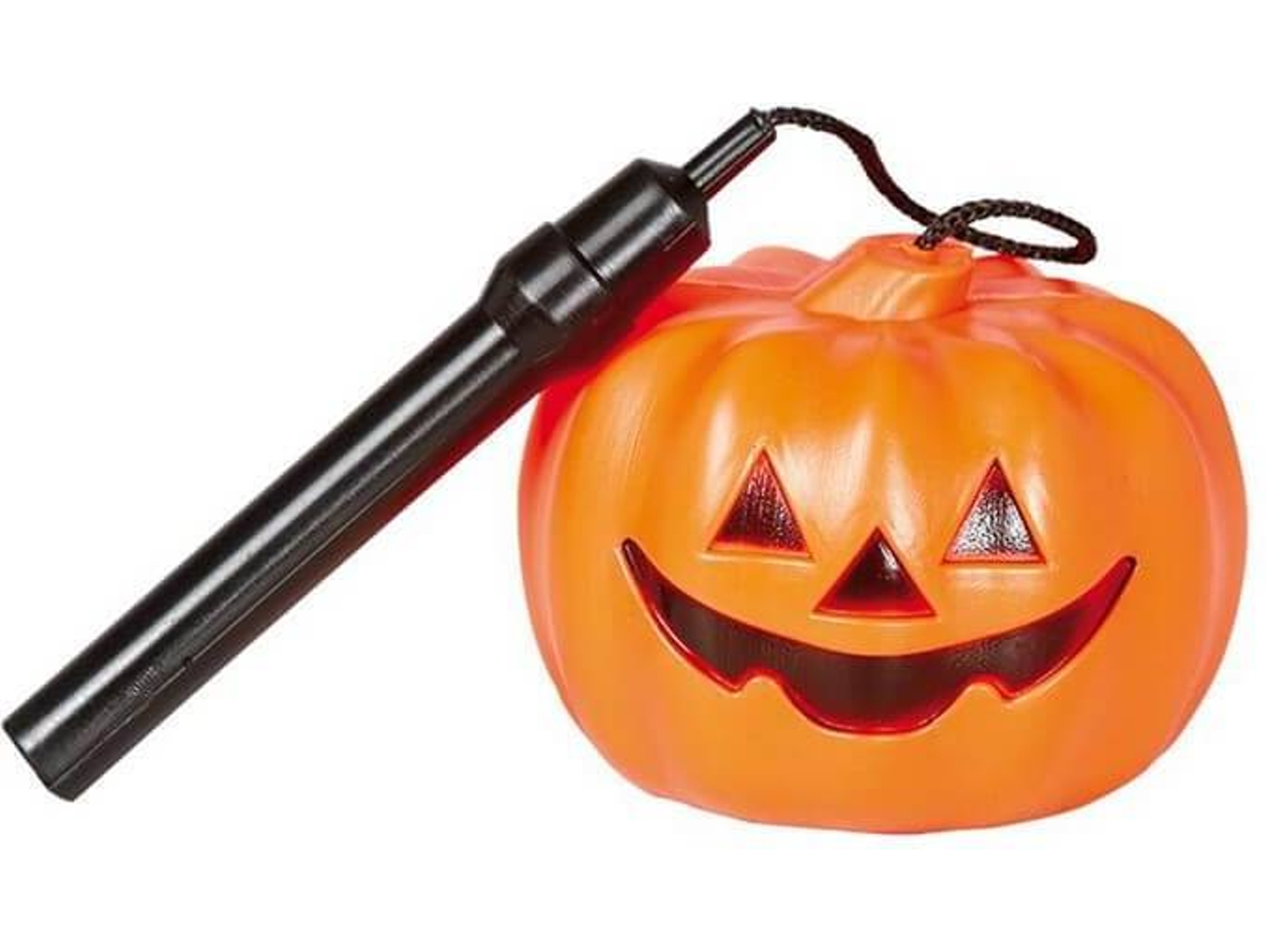 Decoraciones de Halloween DISFRAZZES Farol Calabaza con Luz (10 cm)