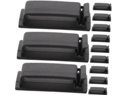 Juego De 30 Clips Adhesivos Para Cables, Ideales Para Organizar Los Cables Debajo Del Escritorio.