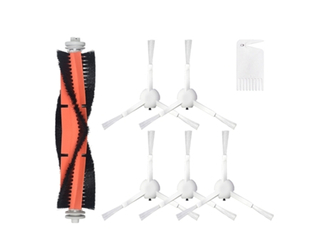 Juego de 7 piezas para Robot aspirador Xiaomi Mi 1C, accesorios de aspiradora inteligente, cepillos laterales de pared invisibles, Cepillo Lateral ...