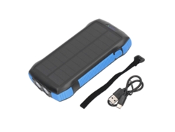 Yncm2026-cargador Solar Power Bank De Carga Rápida Impermeable Con Linterna Para Teléfonos Al Aire Libre