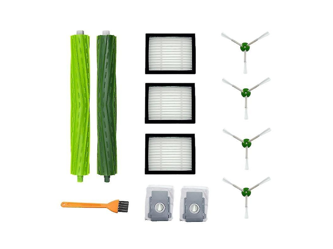 Cepillo lateral con filtro y rodillo principal. Compatible con el robot aspirador Irobot Roomba serie J7.