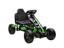Kart De Pedales Para Niños, De 3 Años De Antigüedad, Con Embrague Y Freno Automáticos, De Eva Verde.