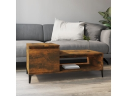 Mesa de Centro Apoyo 100X50X45 cm Derivados Madera Roble Ahumado