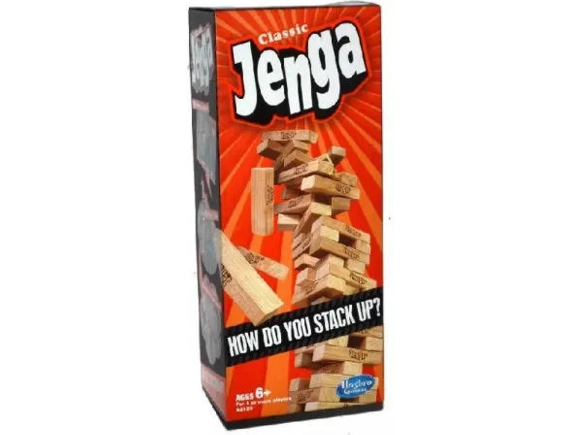 Juego de Mesa HASBRO Jenga (Edad Mínima Recomendada: 6 años)