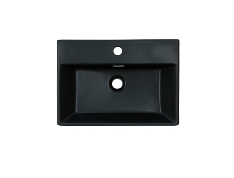 Lavabo ML-DESIGN (51 x 36 x 13 - Cerámica - Negro)