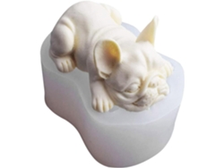 Molde de Silicona para Chocolate con Forma de Perro Shar Pei, 11,5 x 7,8 x 5 cm JEIIBRZUI