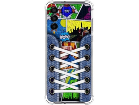 Carcasa para Samsung Galaxy M23 5G TUMUNDOSMARTPHONE Dibujos Antigolpes Zapatillas 14 Multicolor