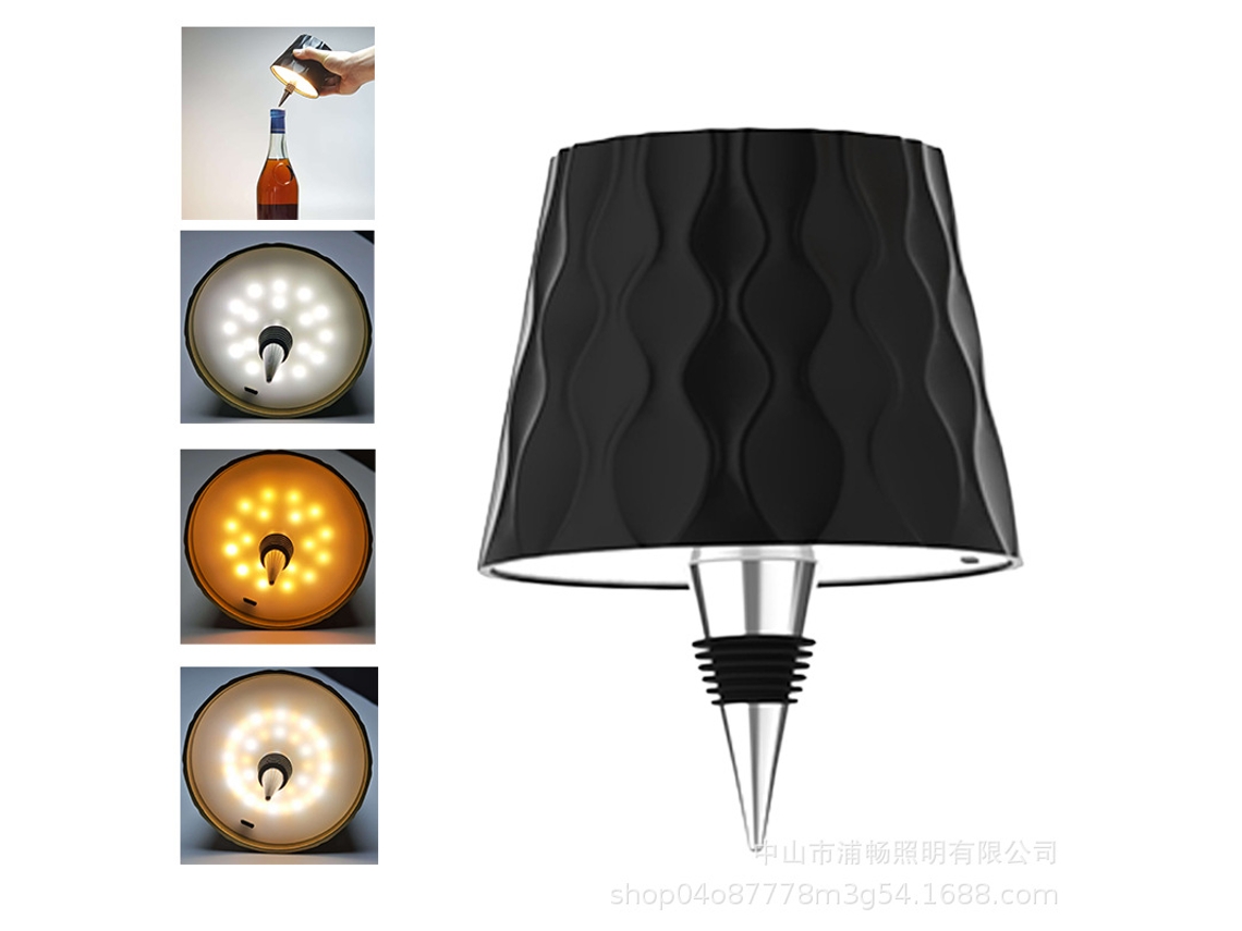 Linterna Led Inalámbrica Con Pantalla Táctil