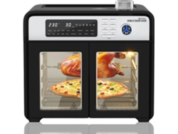 Horno de sobremesa XXL con Doble Puerta, 12 funciones en 1, 28L , tecnología Air Cycling, 1700W CHEF-O-MATIC